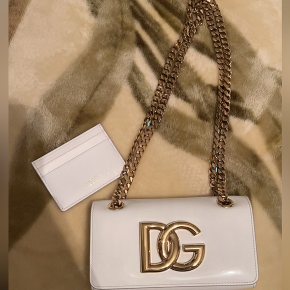 DOLCE & GABBANA WHITE CROSSBODY BAG - Picture 4 of 7